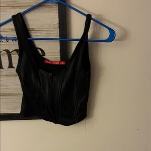 Roma Black Women's Crop Top